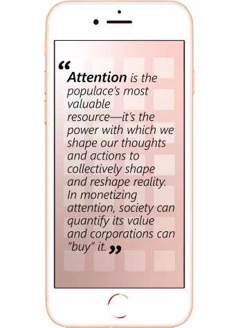 Pull quote from the article. "Attention is the populace's most valuable resource--it's the power with which we shape our thoughts and actions to collectively shape and reshape reality. In monetizing attention, society can quantify it's value and corporations can buy it."