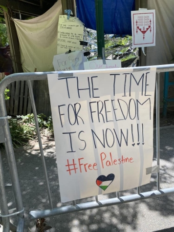 Sac State encampment for Palestine 